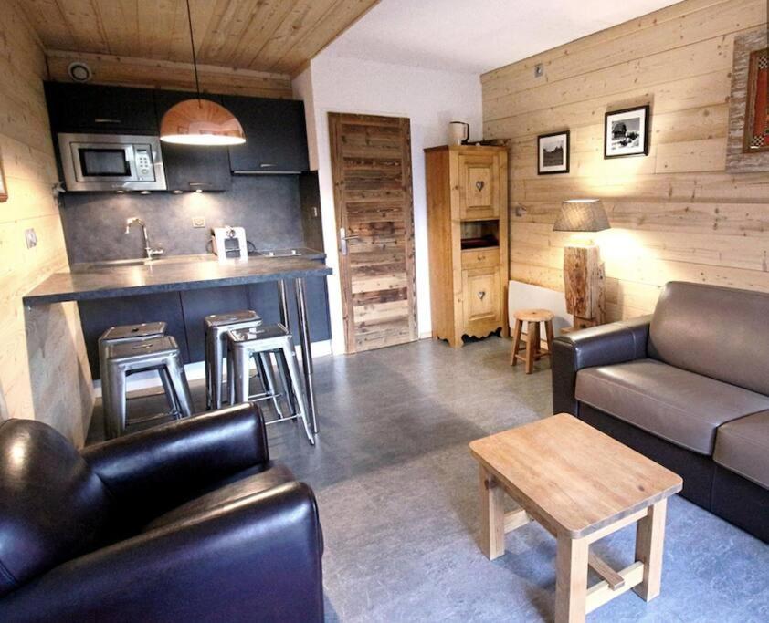 Studio Avec Coin Montagne Au Pied Des Pistes Apartment Megeve Ngoại thất bức ảnh